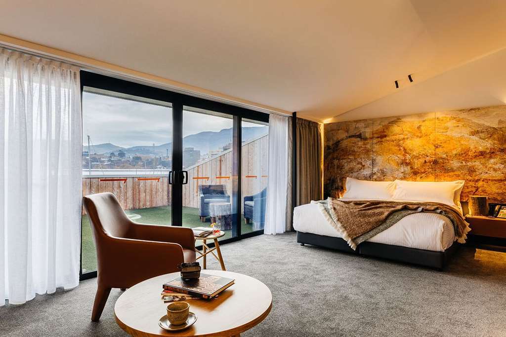 Macq 01 Hotel Hobart Bilik gambar A room at the hotel